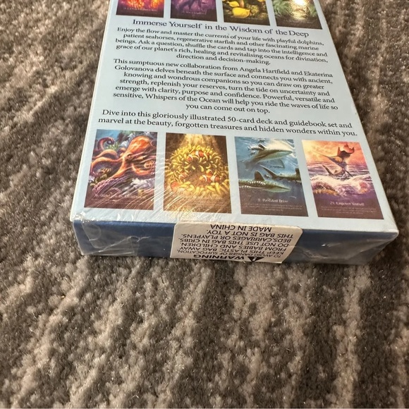 Whispers Ocean Oracle 50 Card Deck Tarot Inner Wisdom & Guide Book New Sealed - Picture 4 of 8